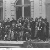 Uczestnicy przyjęcia w konsulacie RP - Lille, 1934.06.