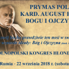 Zapowiedź IV Ogólnopolskiego Kongresu Hlondowskiego